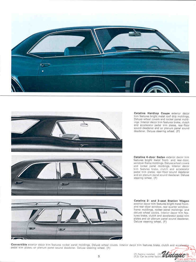 1969 Pontiac Accessories Brochure Page 12
